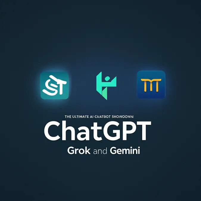 The Ultimate AI Chatbot Showdown ChatGPT Grok and Gemini