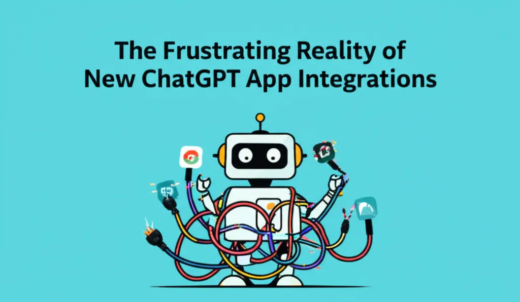 The Frustrating Reality of New ChatGPT App Integrations