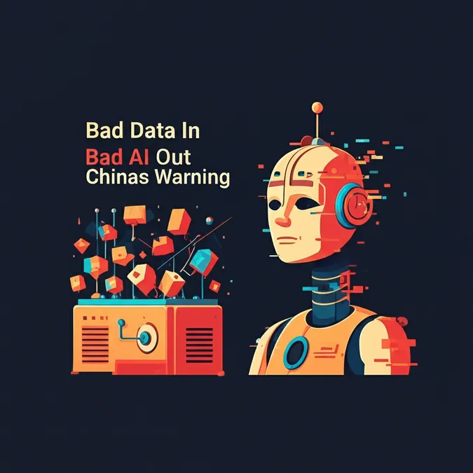 Bad Data In Bad AI Out Chinas Warning