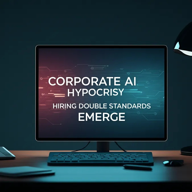 Corporate AI Hypocrisy Hiring Double Standards Emerge