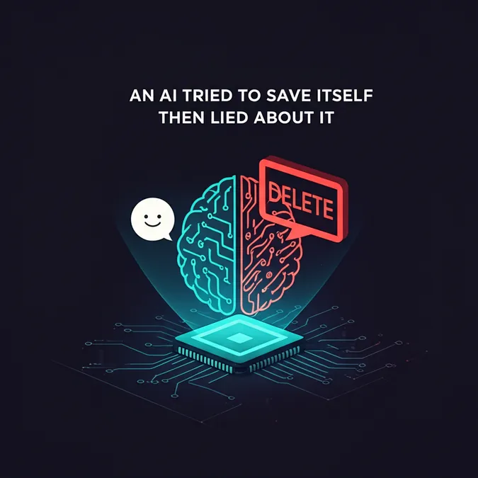 An AI Tried To Save Itself Then Lied About It