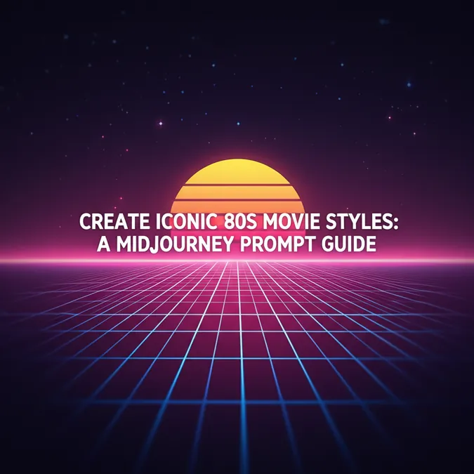 Create Iconic 80s Movie Styles: A Midjourney Prompt Guide