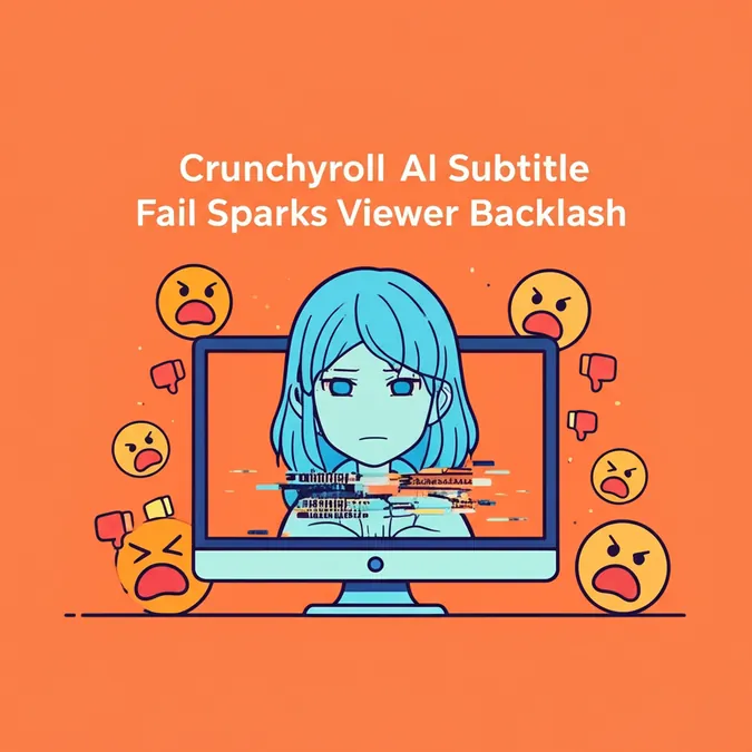 Crunchyroll AI Subtitle Fail Sparks Viewer Backlash