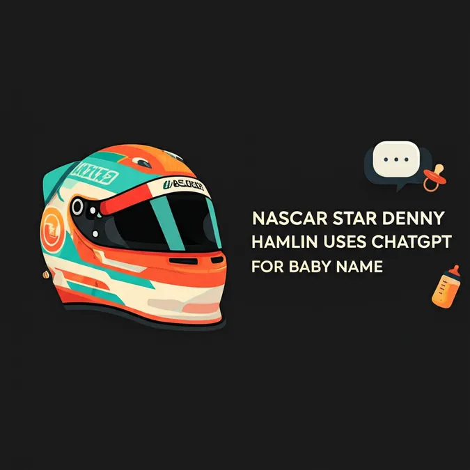 NASCAR Star Denny Hamlin Uses ChatGPT For Baby Name