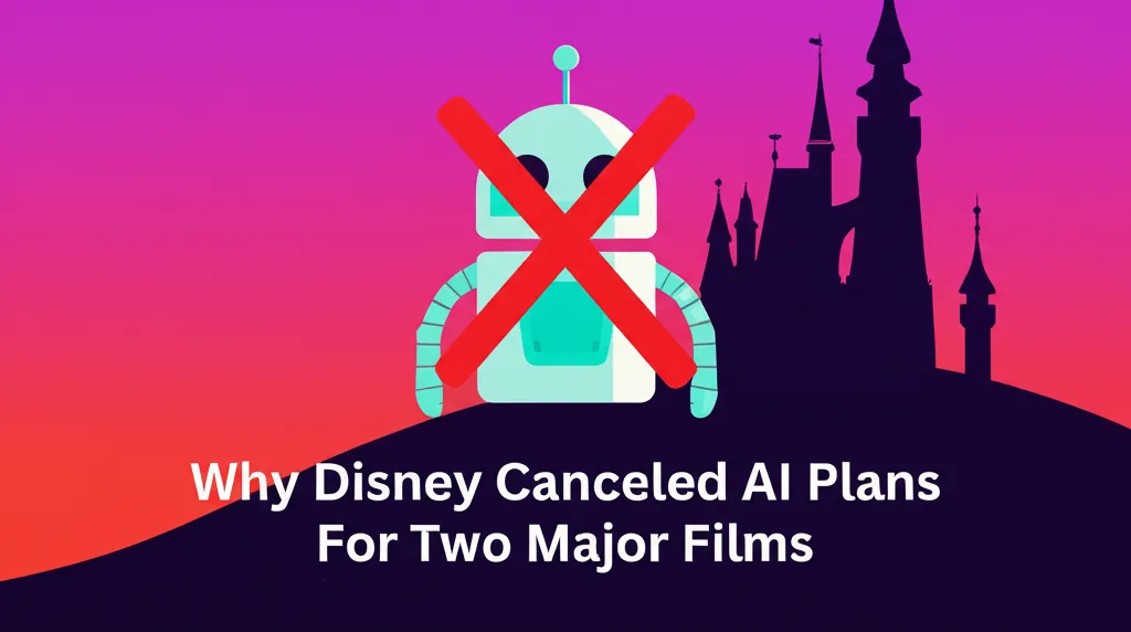 Why Disney Canceled AI Plans For Two Major Films