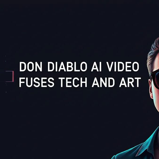 Don Diablo AI Video Fuses Tech And Art