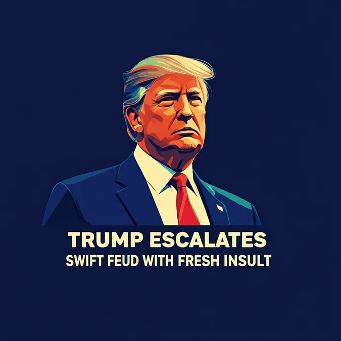 Trump Escalates Swift Feud With Fresh Insult