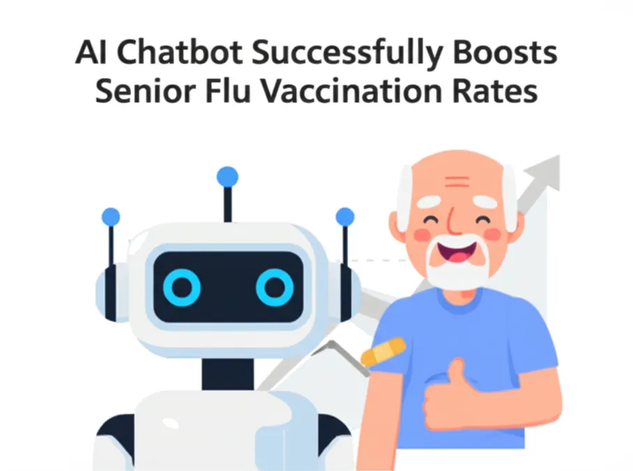 AI Chatbot Successfully Boosts Senior Flu Vaccination Rates
