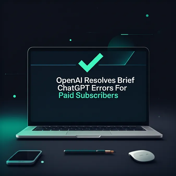 OpenAI Resolves Brief ChatGPT Errors For Paid Subscribers