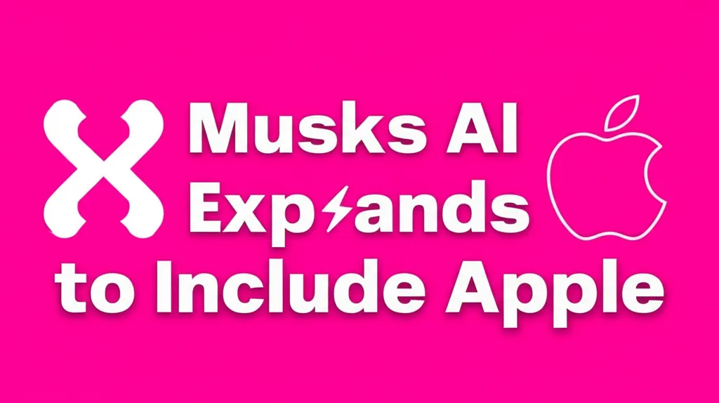 Musks AI War Expands to Include Apple