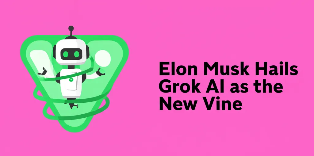 Elon Musk Hails Grok AI as the New Vine