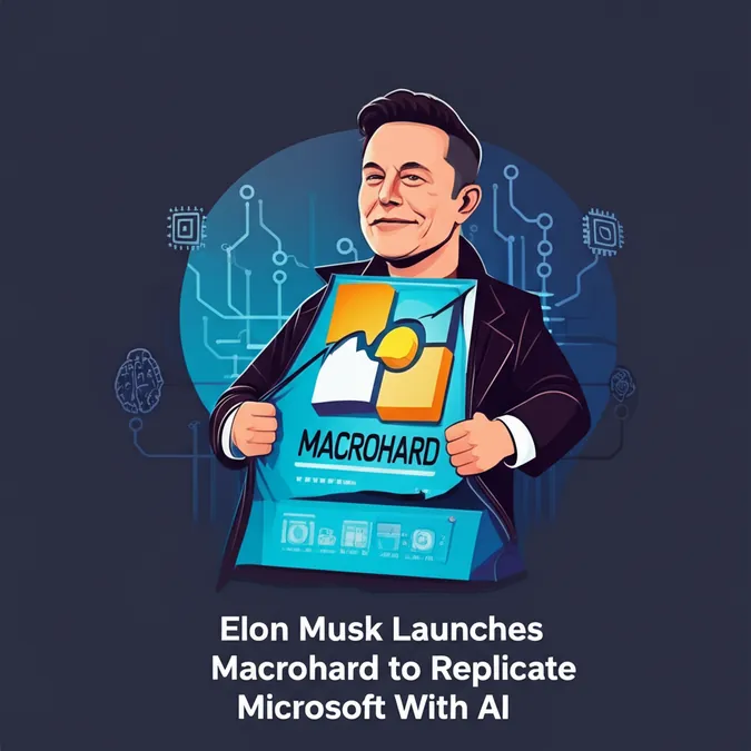 Elon Musk Launches Macrohard to Replicate Microsoft With AI