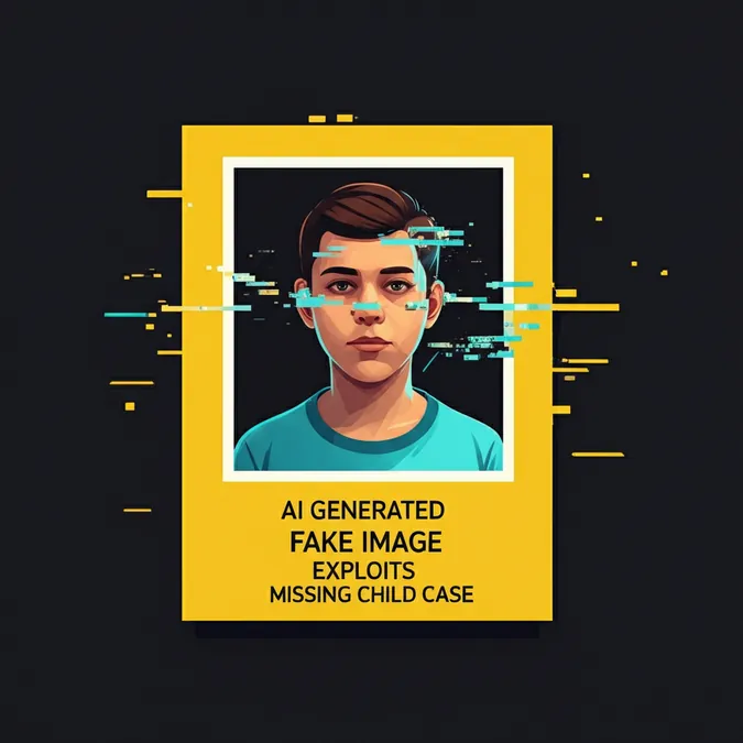 AI Generated Fake Image Exploits Missing Child Case