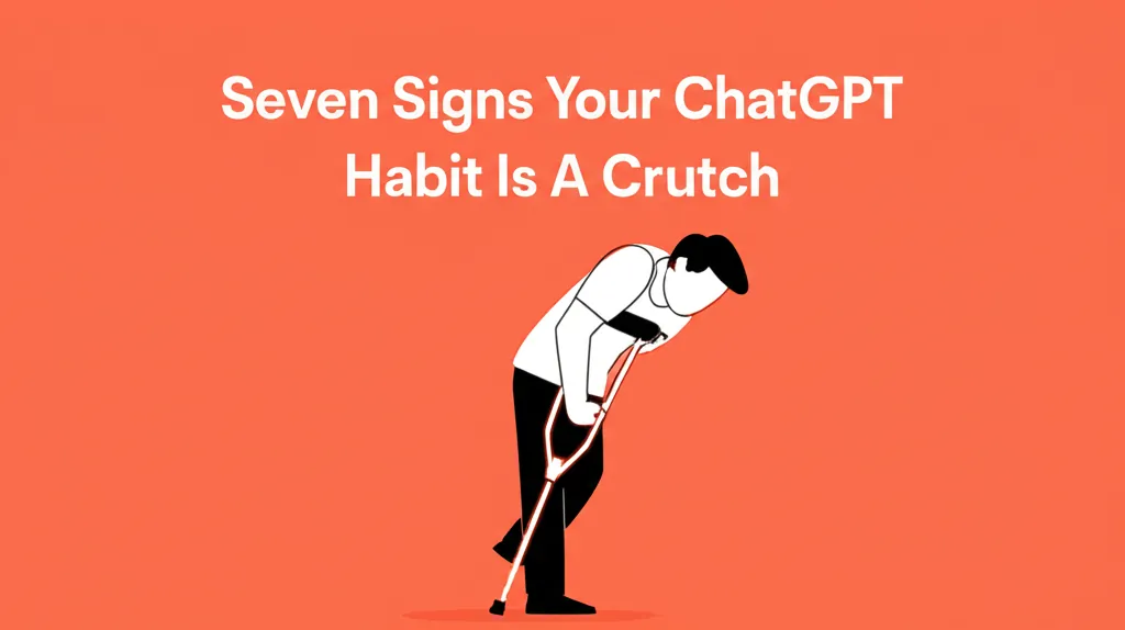 Seven Signs Your ChatGPT Habit Is A Crutch
