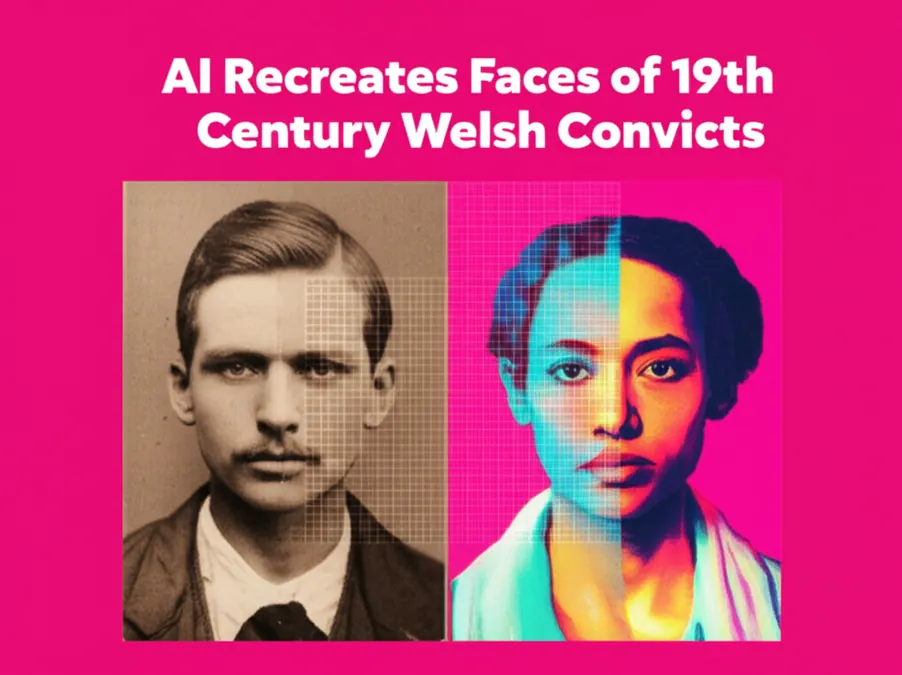 AI Recreates Faces of 19th Century Welsh Convicts