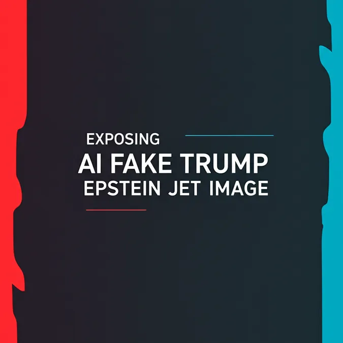 Exposing AI Fake Trump Epstein Jet Image