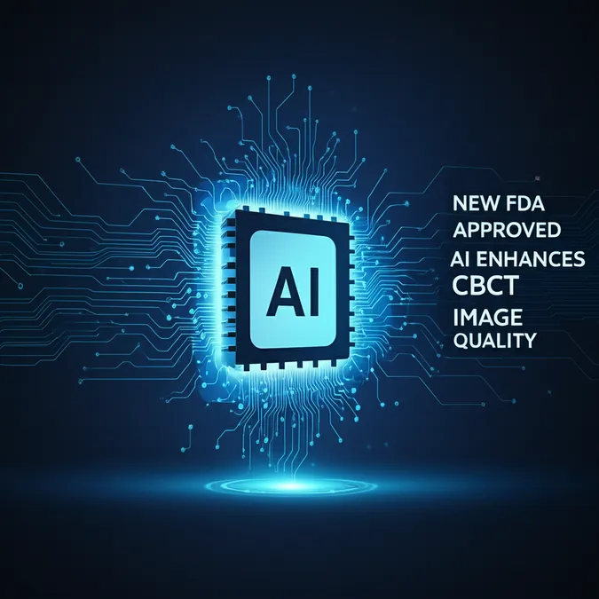 New FDA Approved AI Enhances CBCT Image Quality
