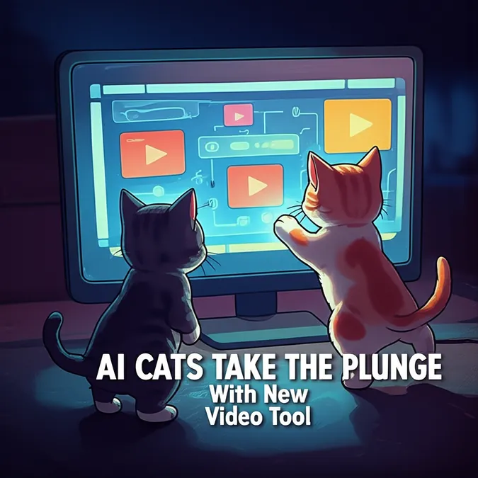 AI Cats Take The Plunge With New Video Tool