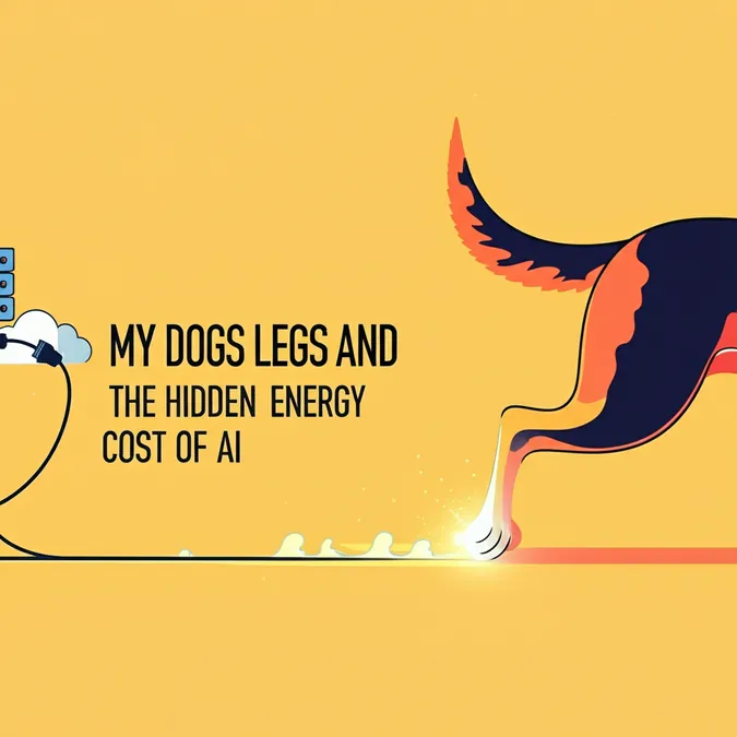 My Dogs Legs and The Hidden Energy Cost of AI