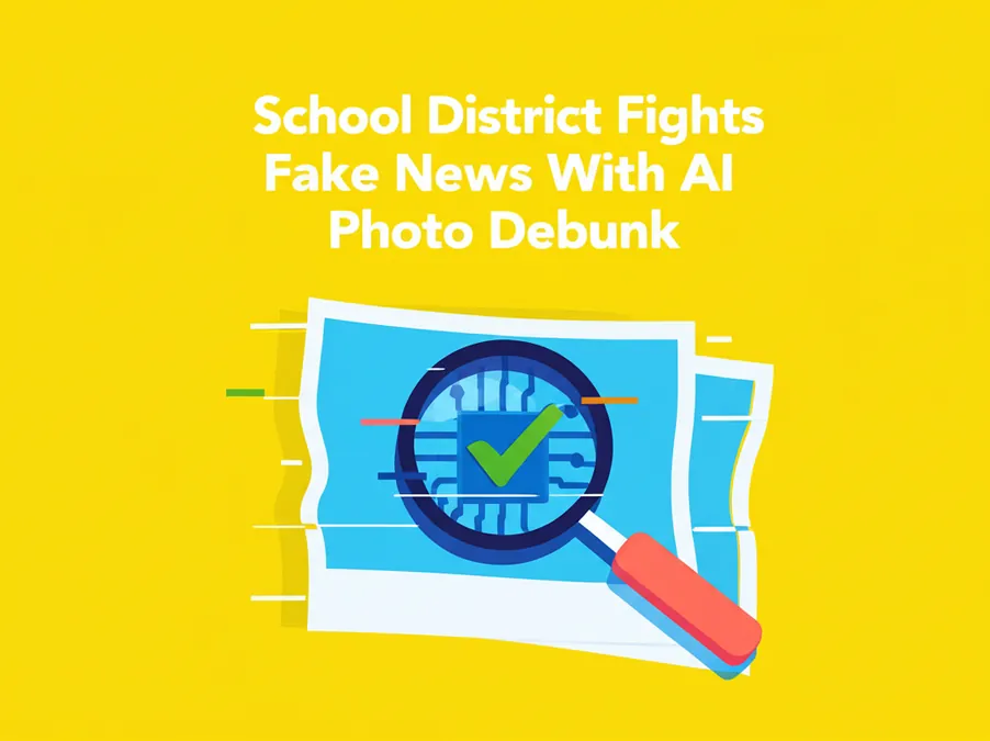 School District Fights Fake News With AI Photo Debunk