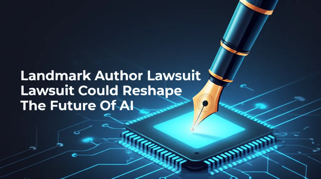 Landmark Author Lawsuit Could Reshape The Future Of AI