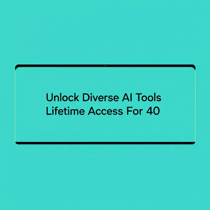 Unlock Diverse AI Tools Lifetime Access For 40
