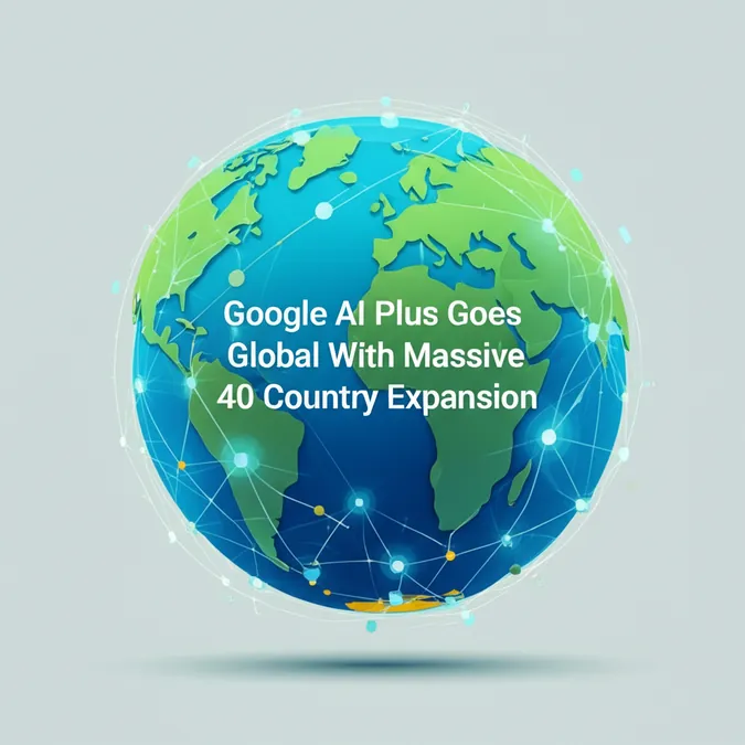 Google AI Plus Goes Global With Massive 40 Country Expansion