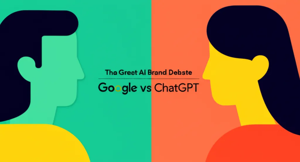 The Great AI Brand Debate Google vs ChatGPT