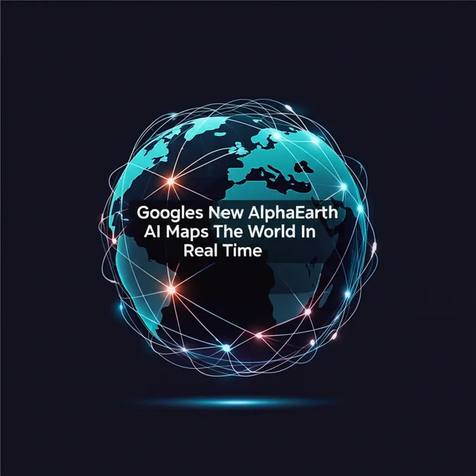 Googles New AlphaEarth AI Maps The World In Real Time