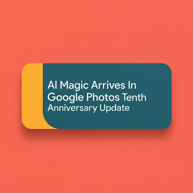 AI Magic Arrives In Google Photos Tenth Anniversary Update