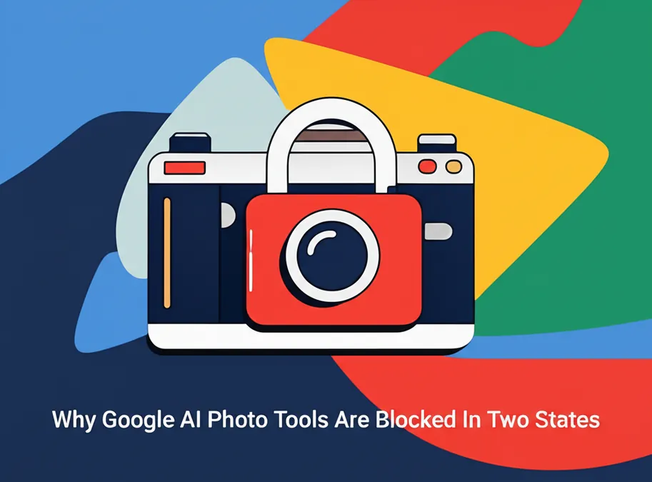 Why Google AI Photo Tools Are Blocked In Two States