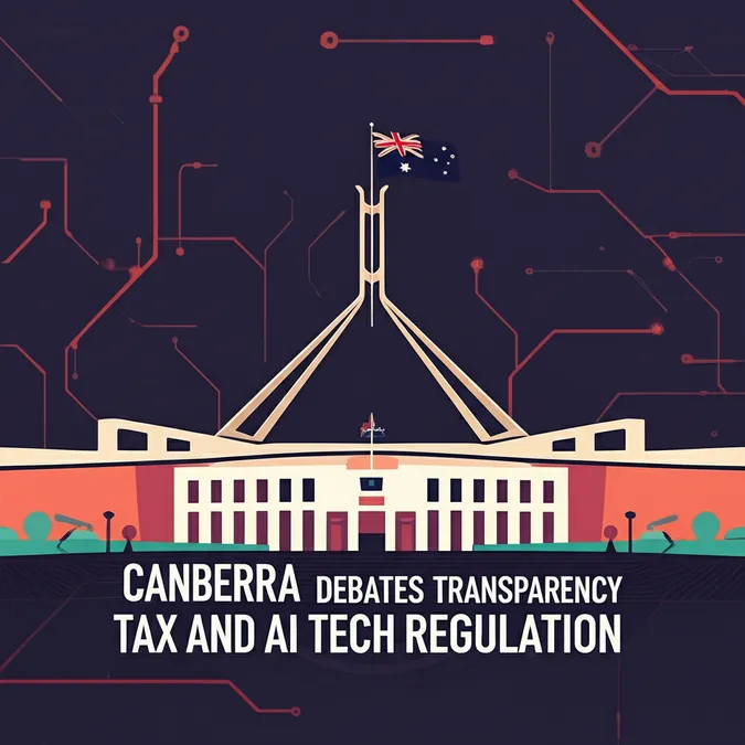 Canberra Debates Transparency Tax and AI Tech Regulation