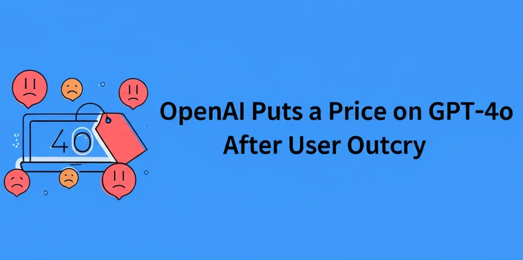 OpenAI Puts a Price on GPT-4o After User Outcry