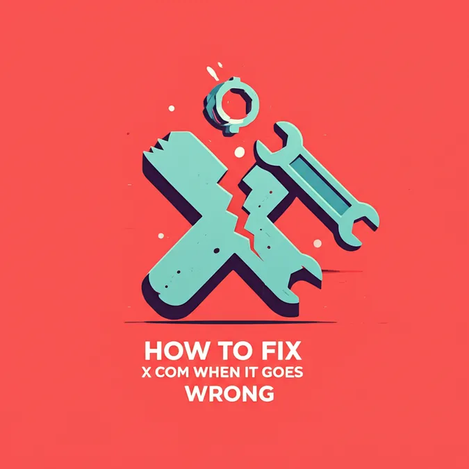 How To Fix X com When It Goes Wrong
