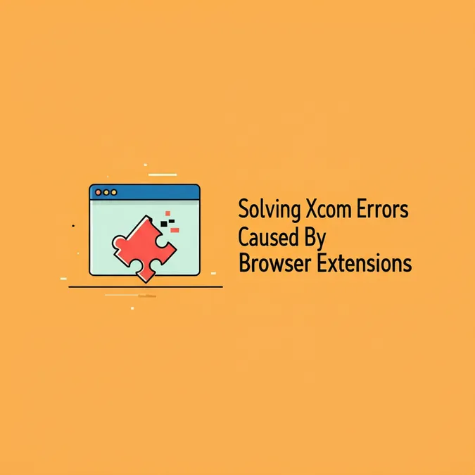 Solving Xcom Errors Caused By Browser Extensions
