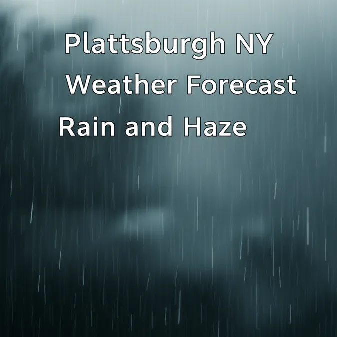 Plattsburgh NY Weather Forecast Rain and Haze