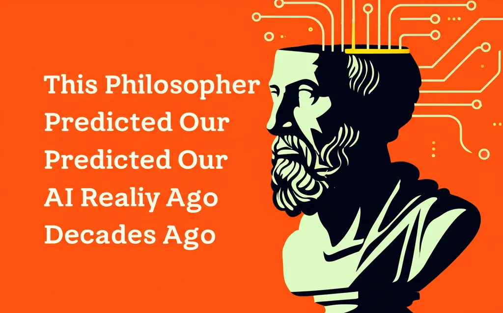 This Philosopher Predicted Our AI Reality Decades Ago