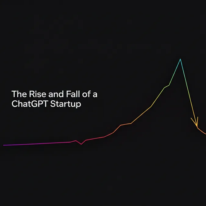 The Rise and Fall of a ChatGPT Startup