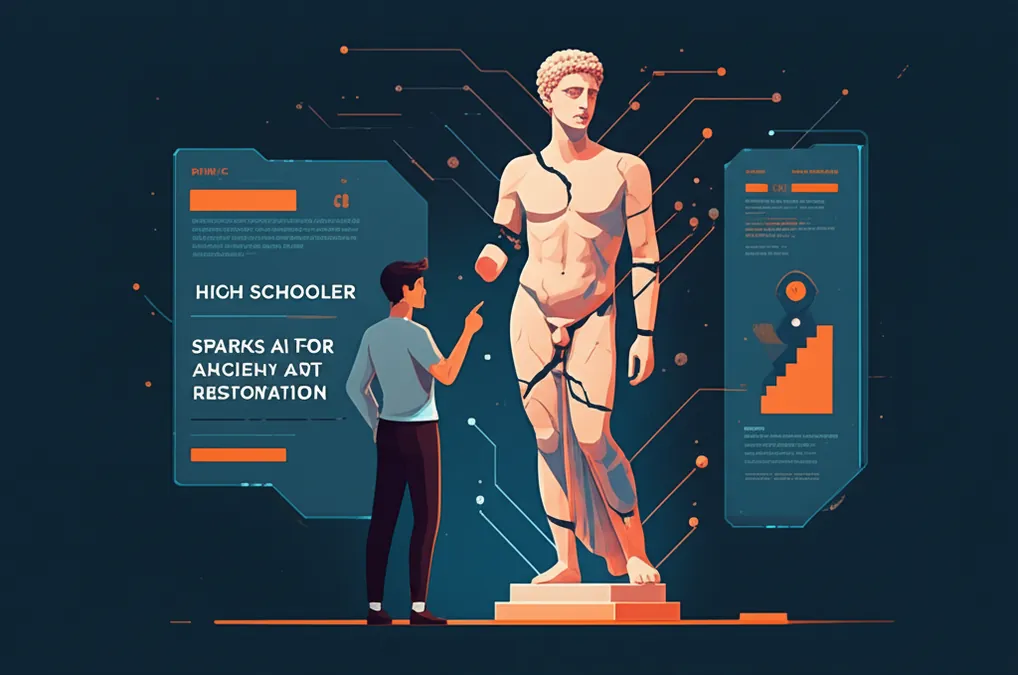 High Schooler Sparks AI for Ancient Art Restoration