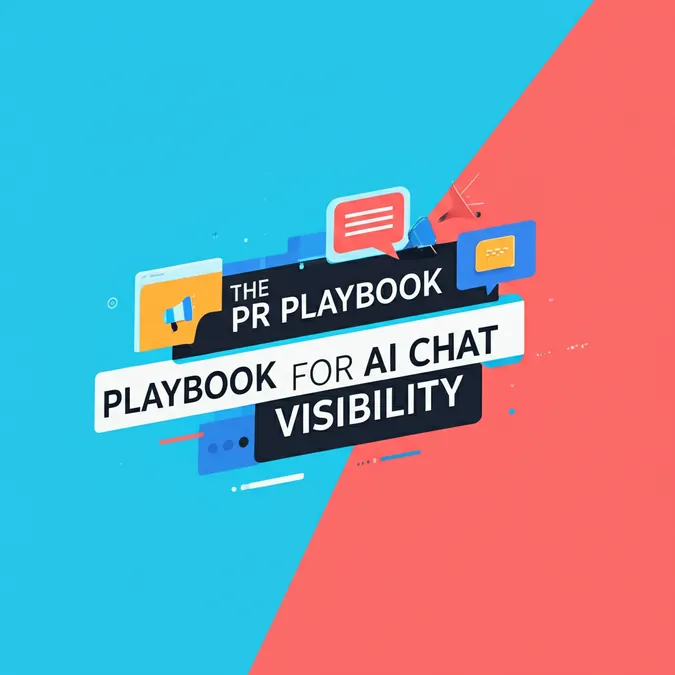 The PR Playbook for AI Chat Visibility