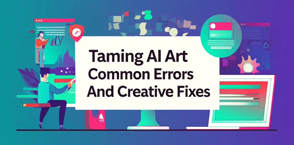 Taming AI Art Common Errors And Creative Fixes