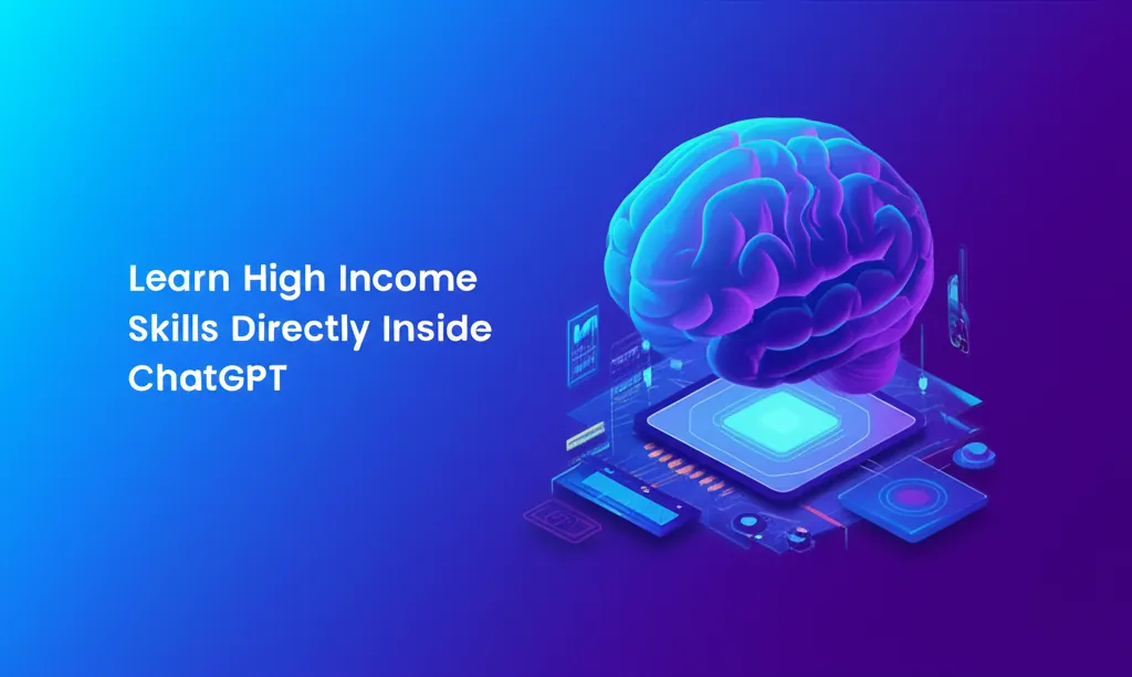 Learn High Income Skills Directly Inside ChatGPT