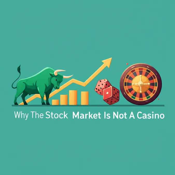 Why The Stock Market Is Not A Casino