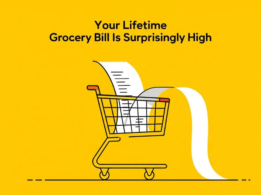 Your Lifetime Grocery Bill Is Surprisingly High