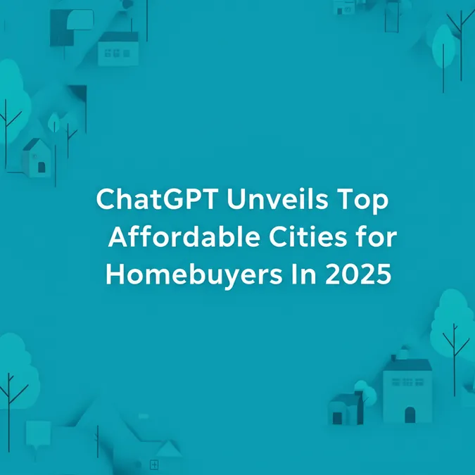 ChatGPT Unveils Top Affordable Cities For Homebuyers In 2025