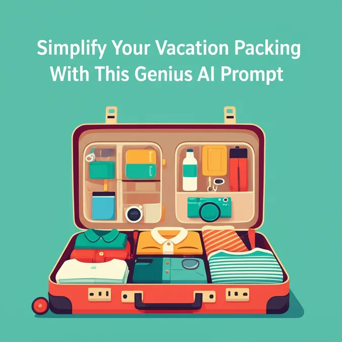 Simplify Your Vacation Packing With This Genius AI Prompt
