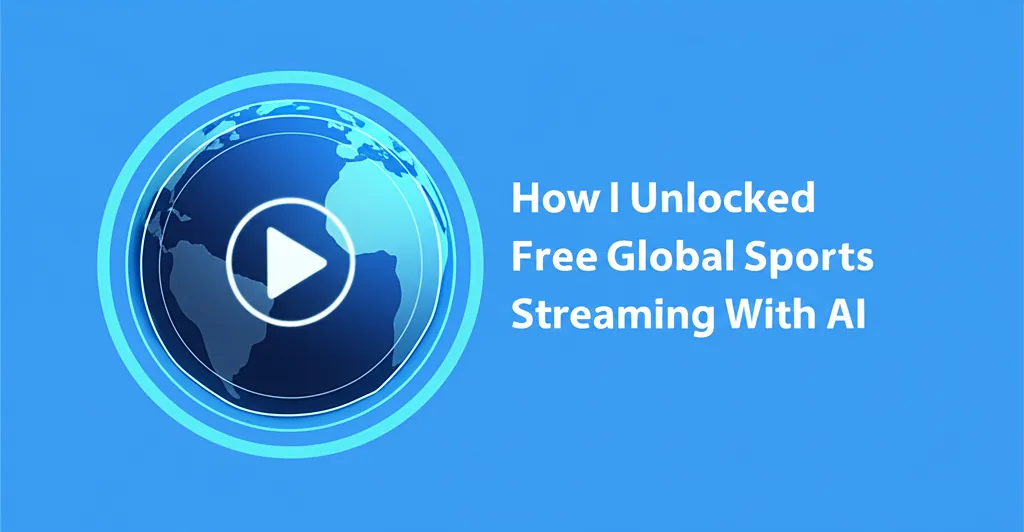 How I Unlocked Free Global Sports Streaming With AI