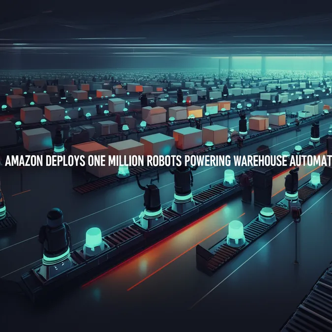 Amazon Deploys One Million Robots Powering Warehouse Automation