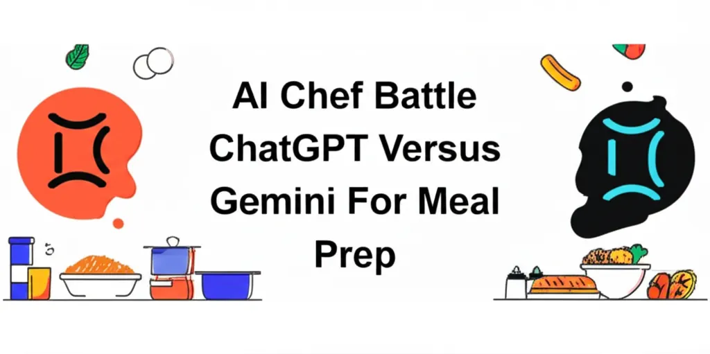 AI Chef Battle ChatGPT Versus Gemini For Meal Prep