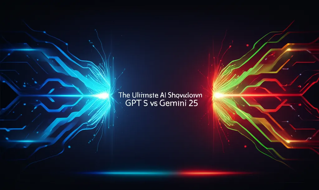 The Ultimate AI Showdown GPT 5 vs Gemini 25